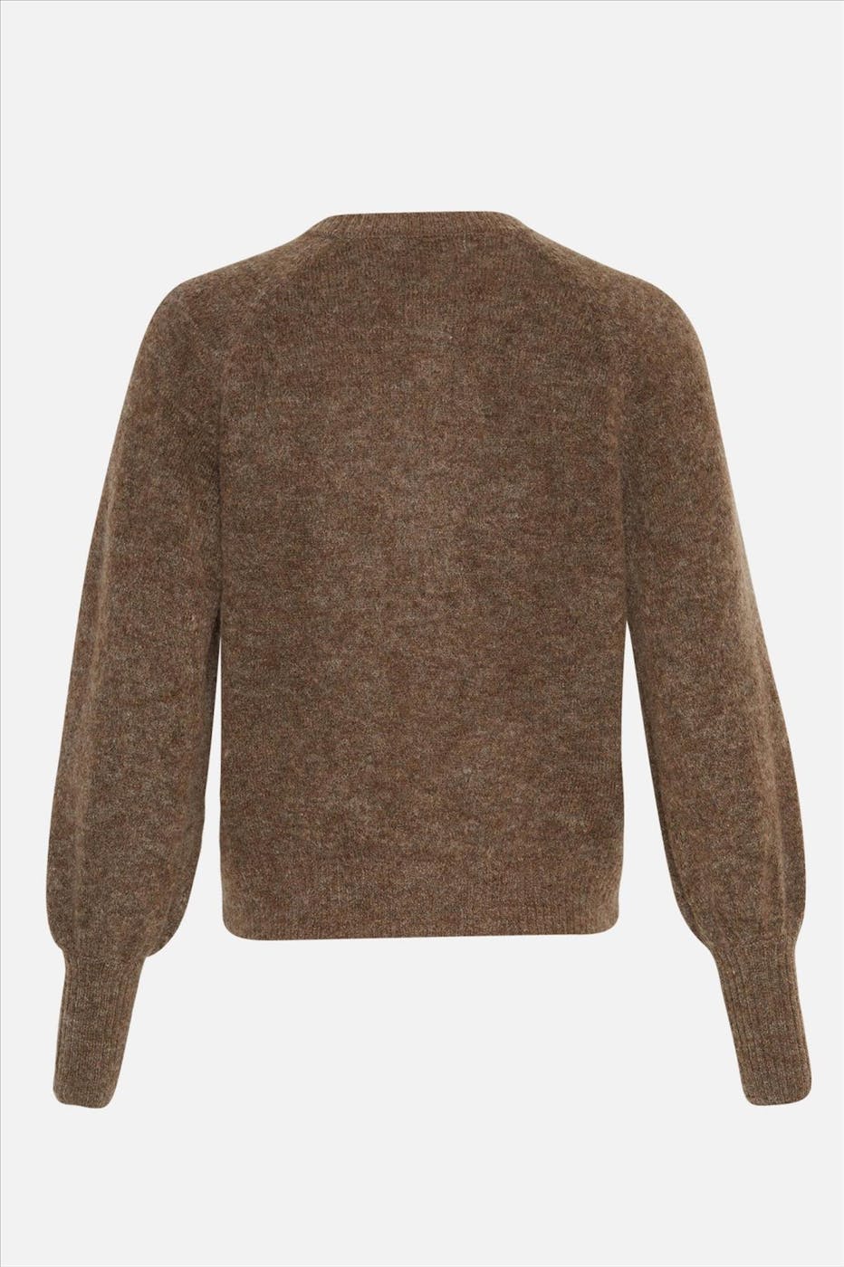 MOSS COPENHAGEN - Taupe Maimee Mohair cardigan