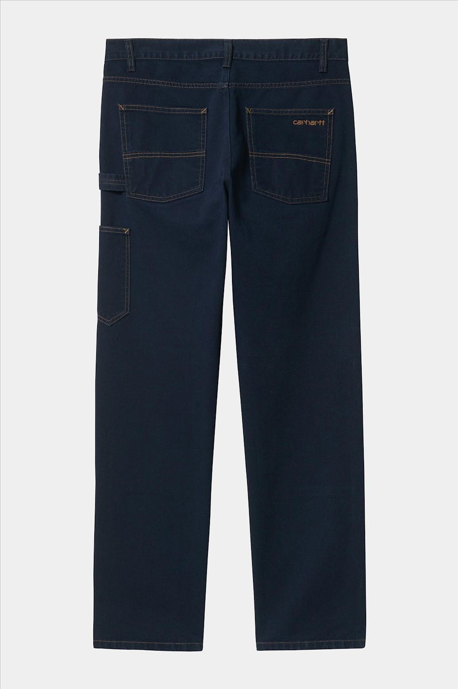 Carhartt WIP - Donkerblauwe Double Front Pant