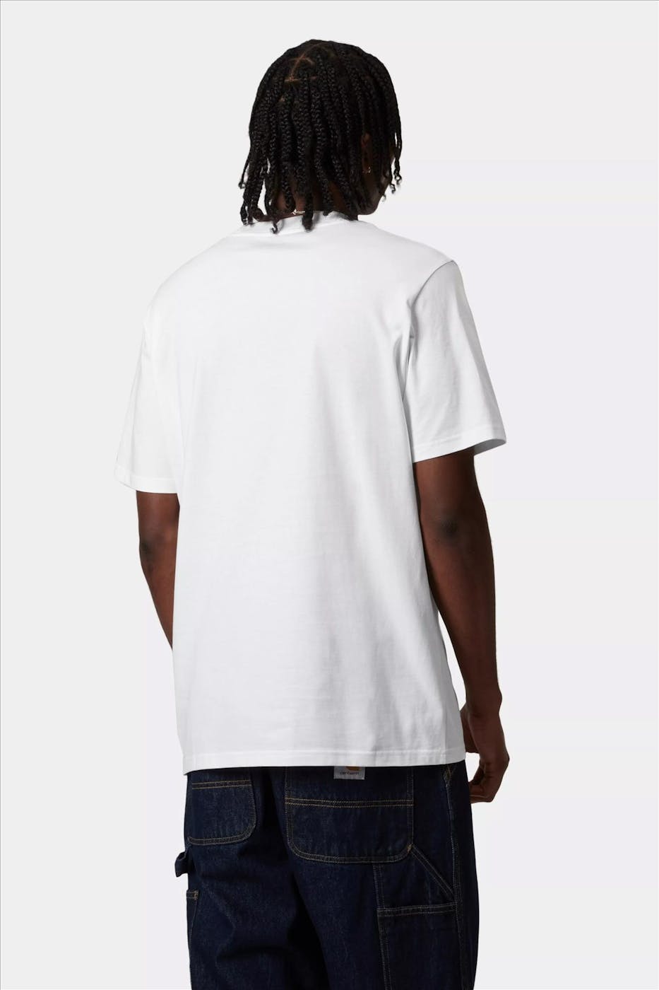 Carhartt WIP - Witte Script LogoT-shirt