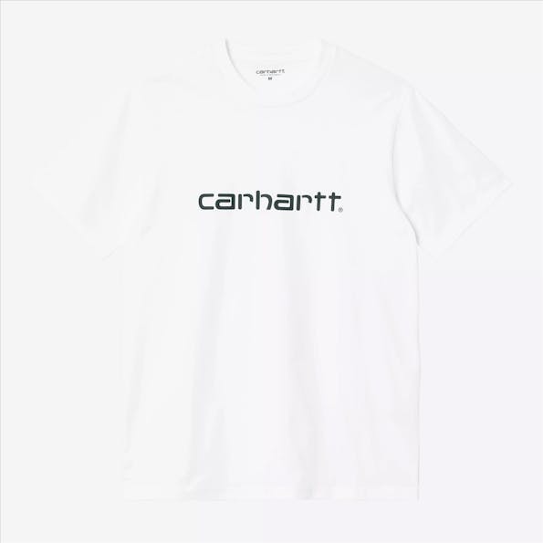 Carhartt WIP - Witte Script LogoT-shirt