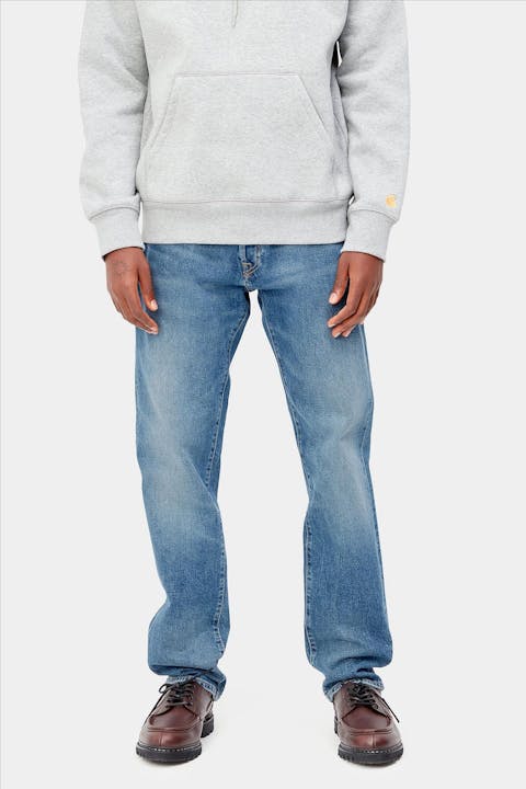 Carhartt WIP - Blauwe Klondike Pant straight tapered jeans