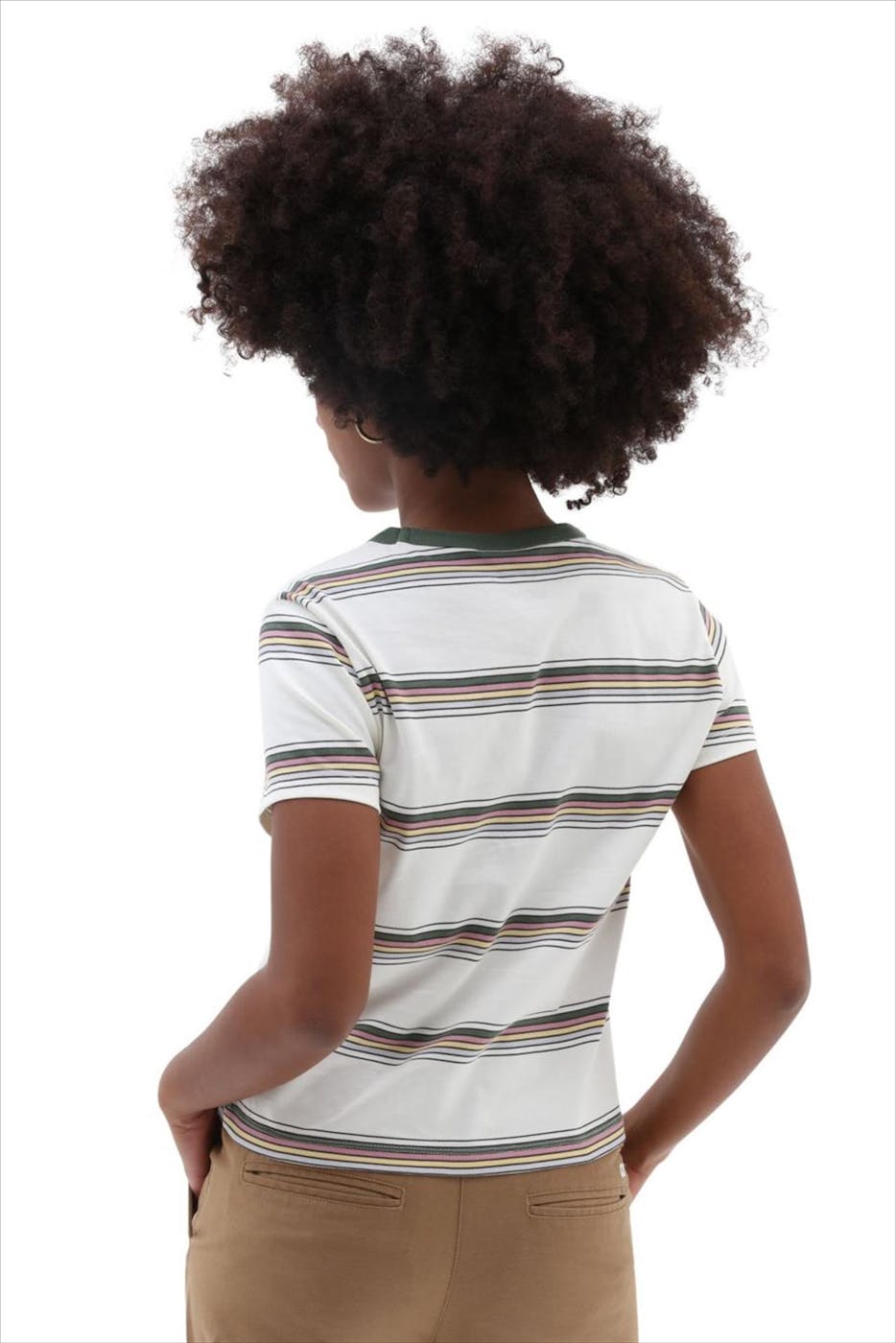 Vans - Beige Line Driven Mini T-shirt