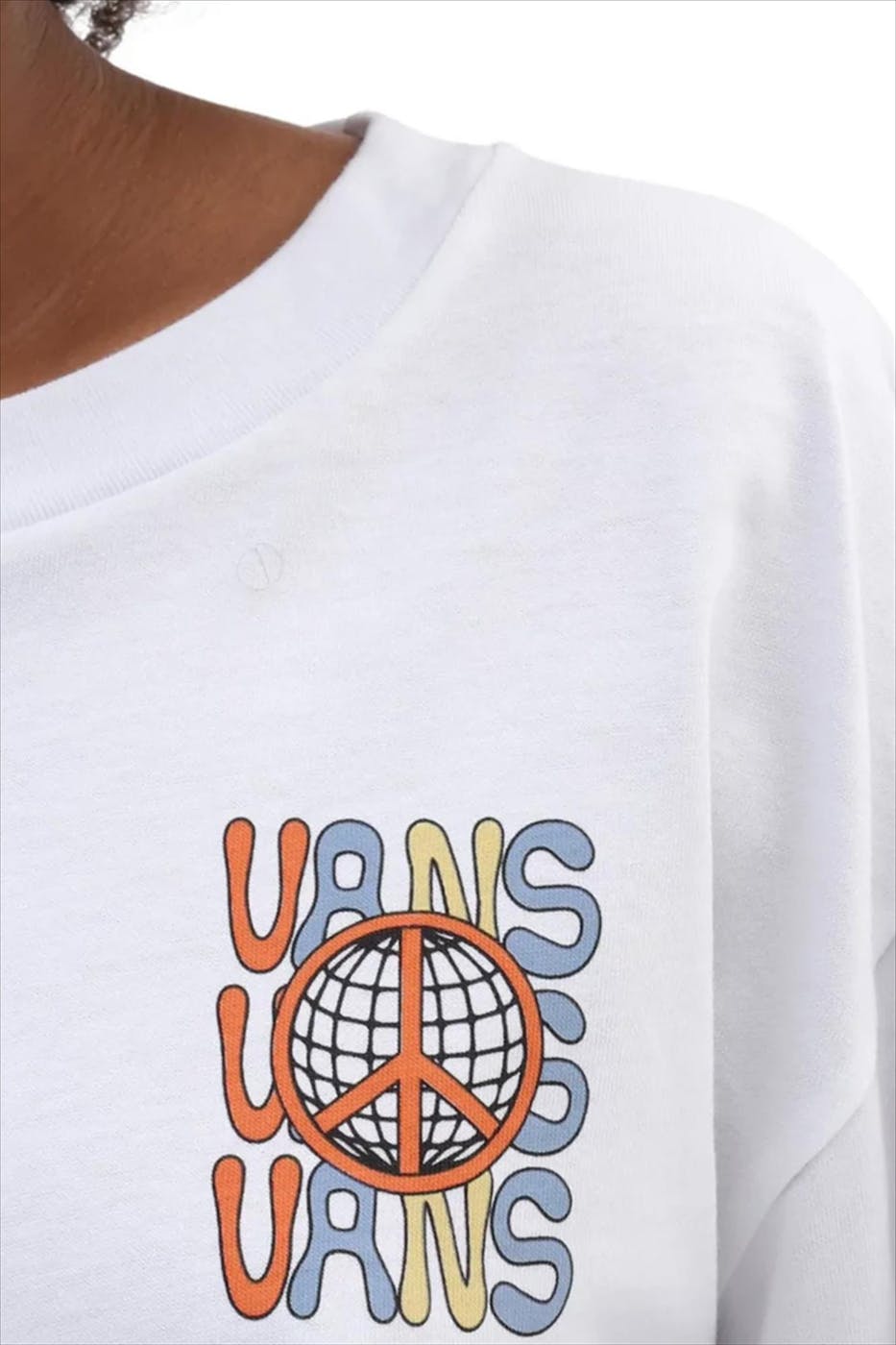 Vans  - Witte Peace T-shirt