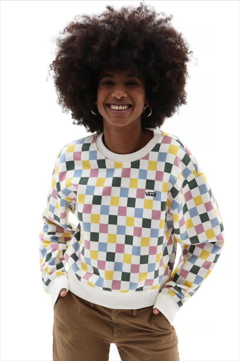 Vans  - Witte-multicolour All Over sweater