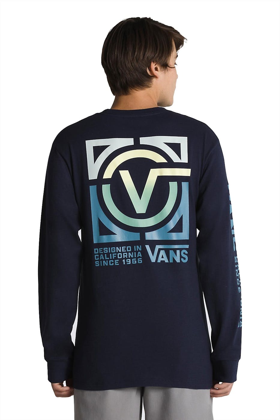 Vans  - Donkerblauwe Veesta T-shirt