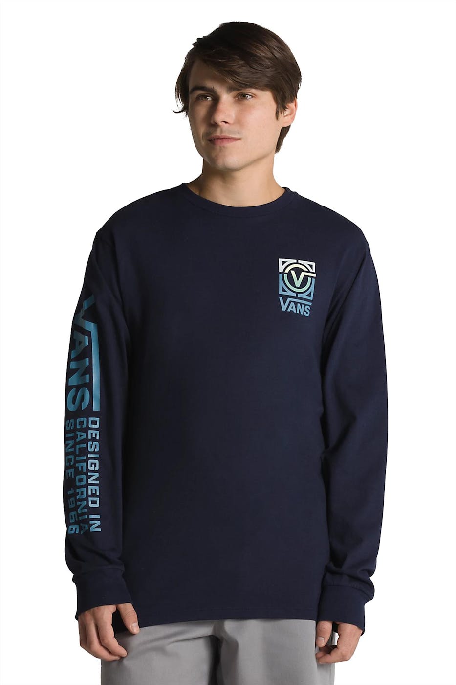 Vans  - Donkerblauwe Veesta T-shirt