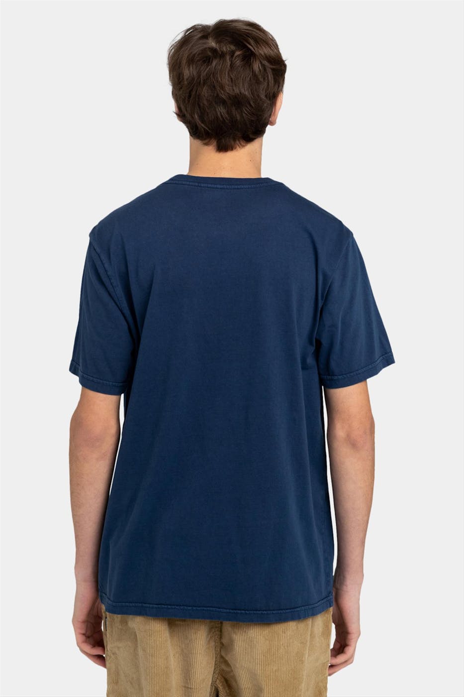 Element - Donkerblauwe Basic Pocket T-shirt