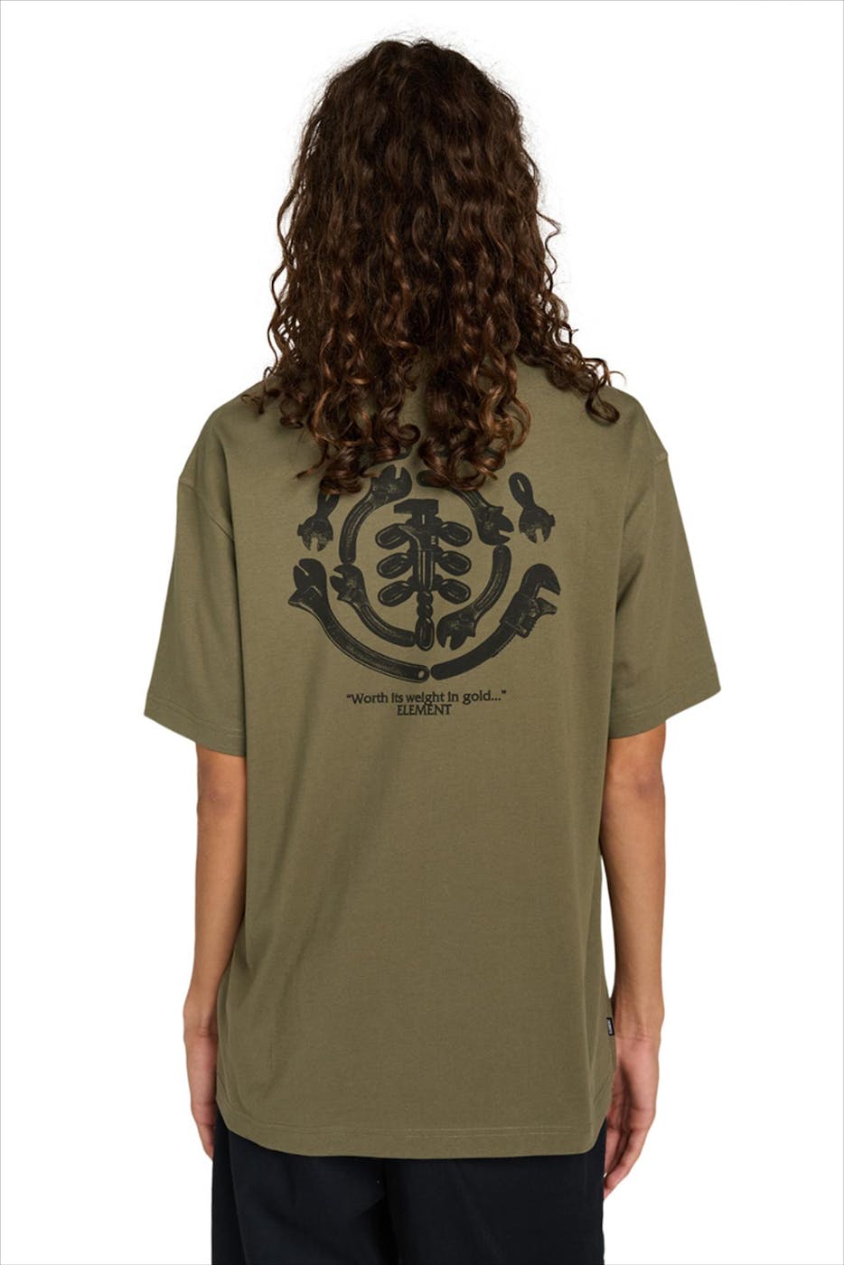Element - Kaki Iron Works T-shirt