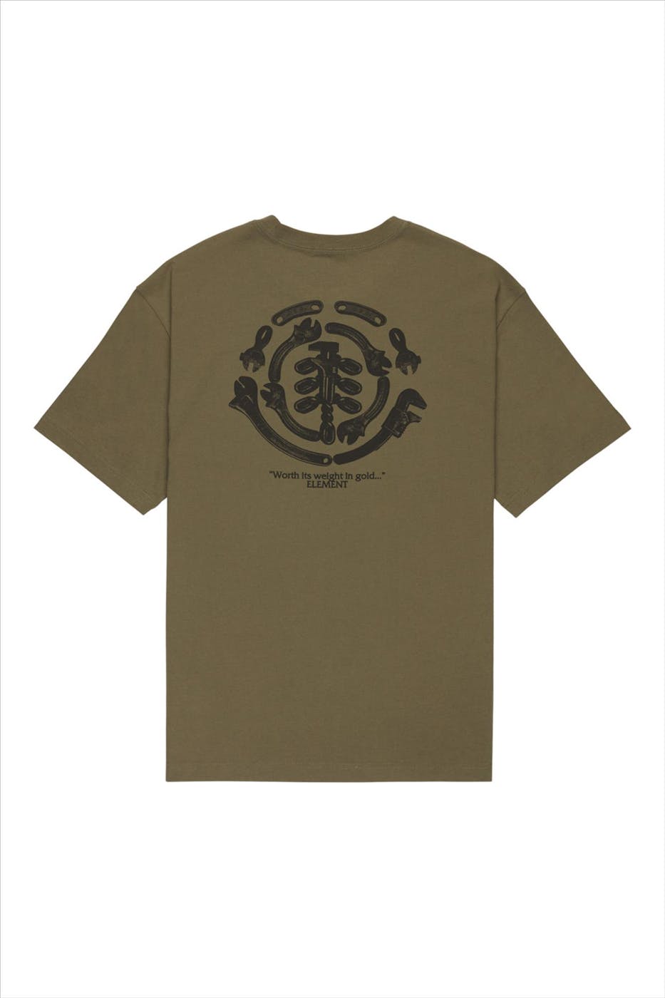 Element - Kaki Iron Works T-shirt