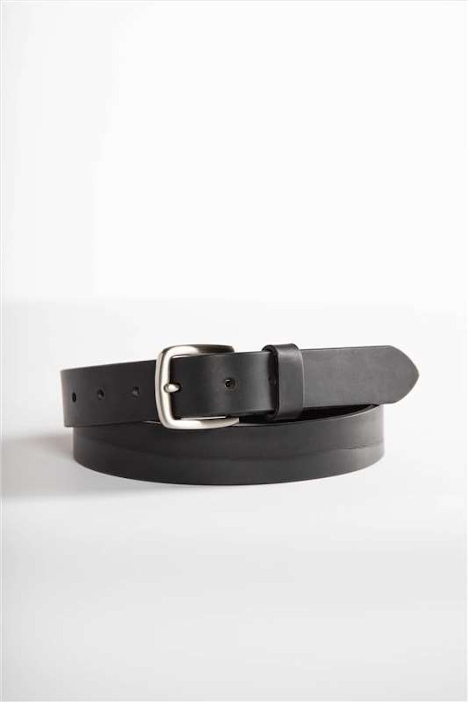 Vano - Zwarte leren riem
