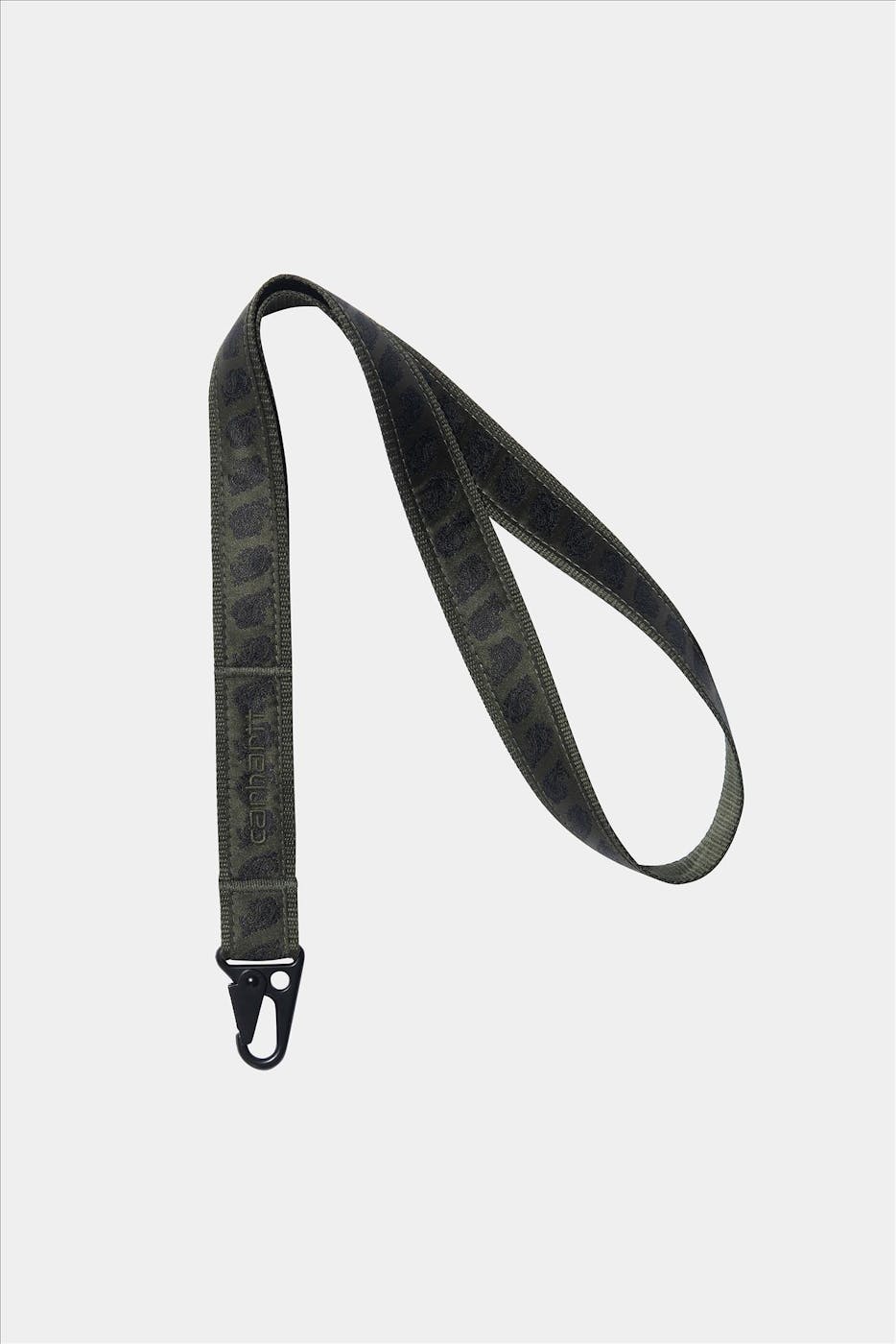 Carhartt WIP - Donkergroene Paisley lanyard