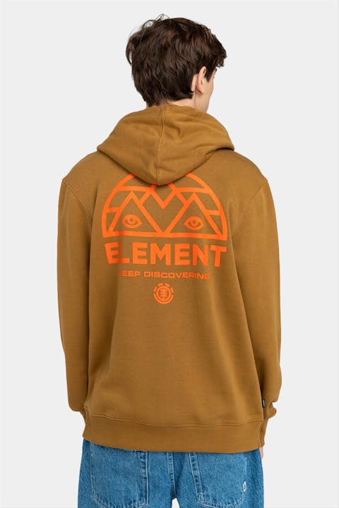Element - Bruine Disco hoodie