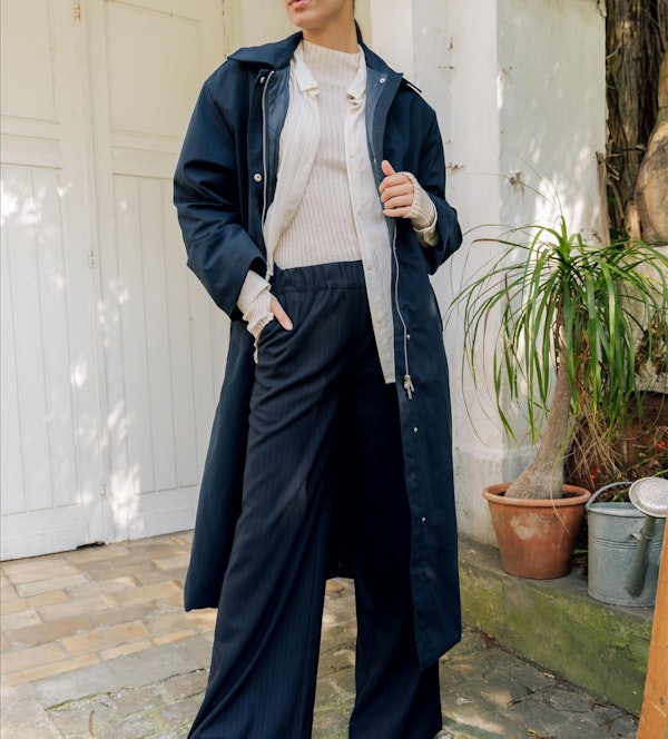Modström - Donkerblauwe Jovie jas