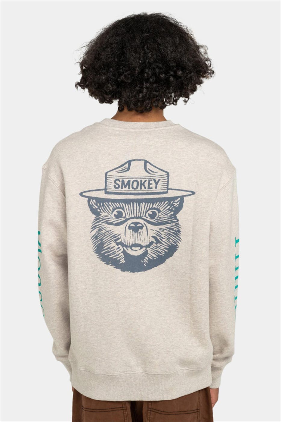 Element - Lichtgrijze Please sweater