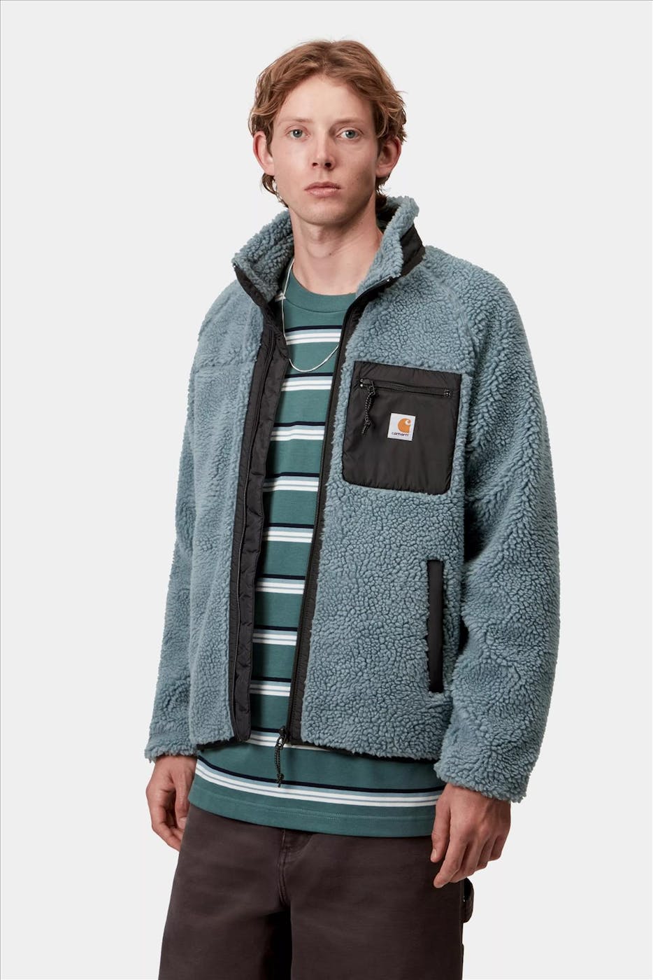 Carhartt WIP - Lichtblauwe Prentis jas
