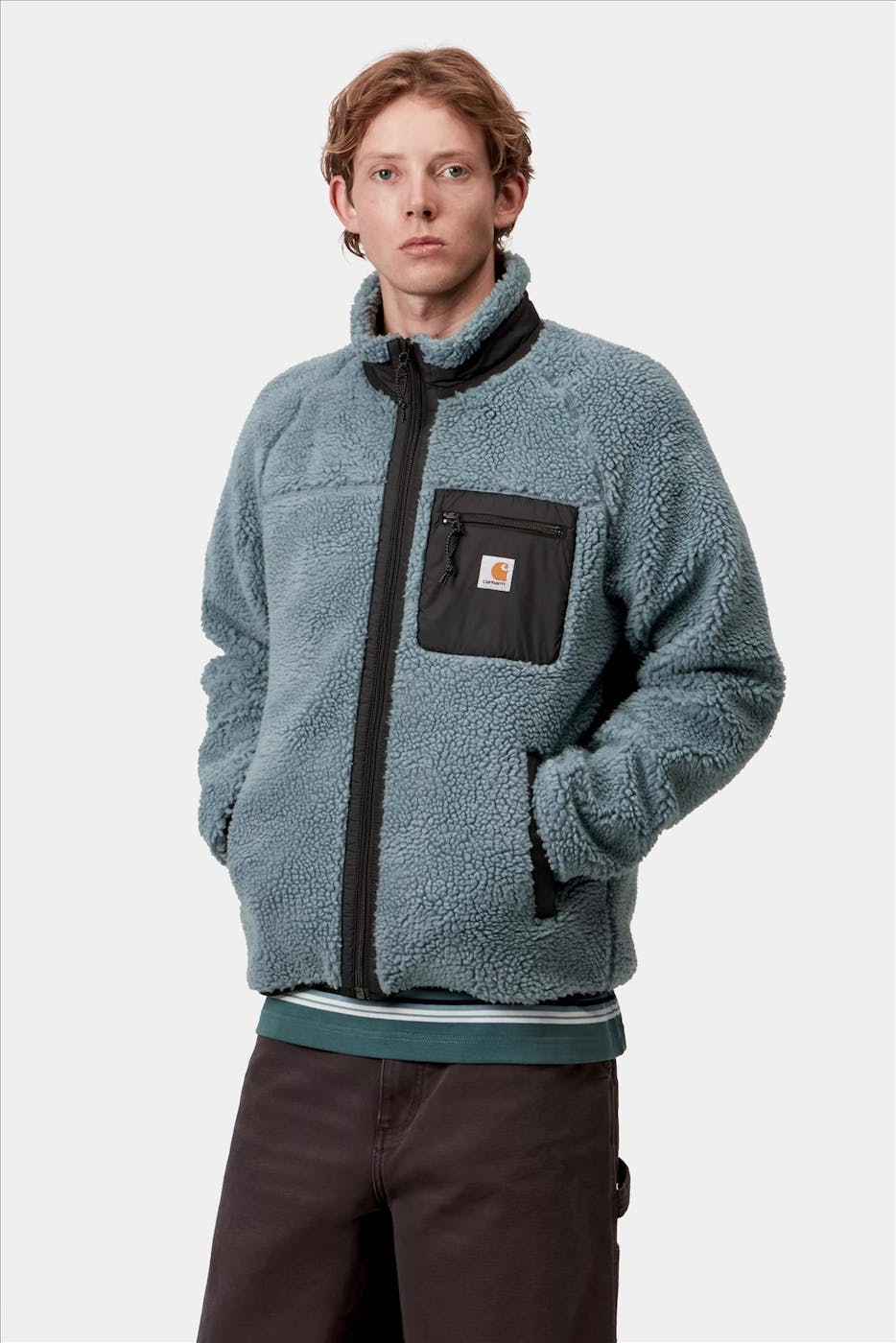 Carhartt WIP - Lichtblauwe Prentis jas