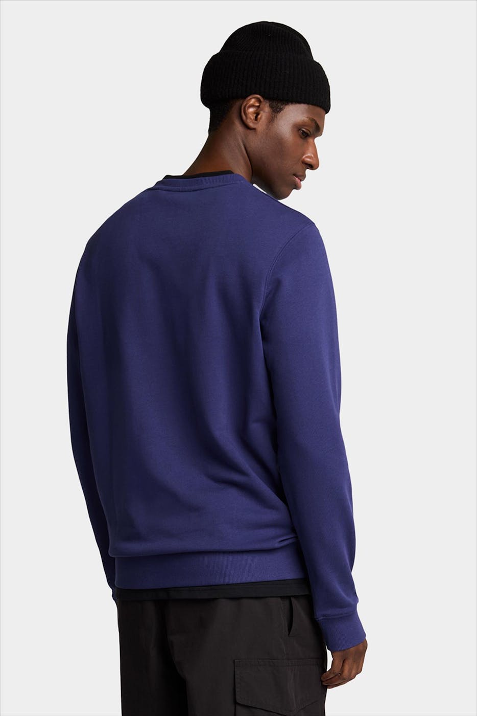 Lyle & Scott - Donkerblauwe Crew Neck sweater