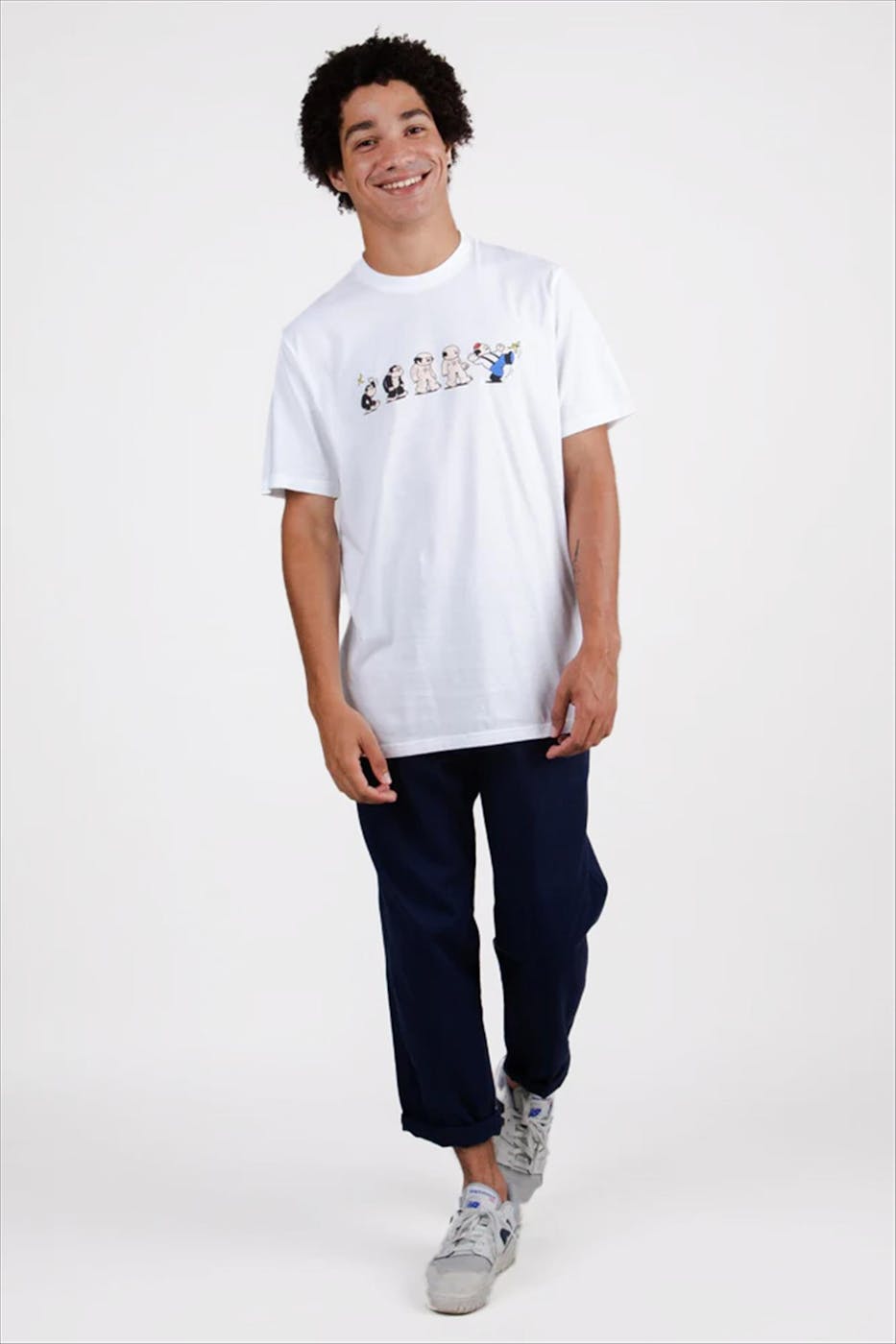 Brava - Witte Dickie Evolution T-shirt