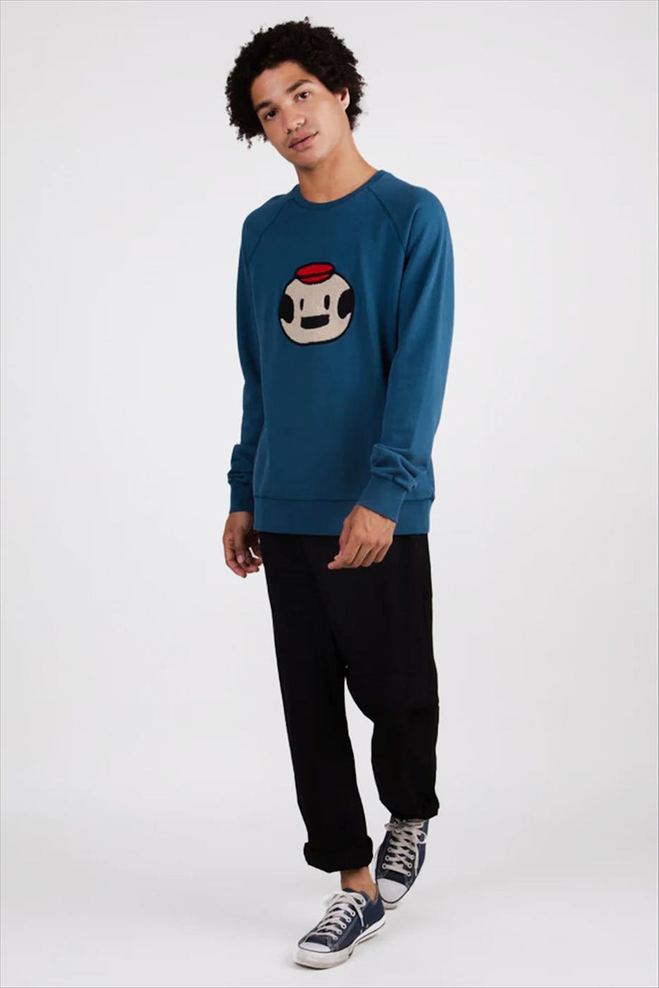 Brava - Blauwe Dickie sweater