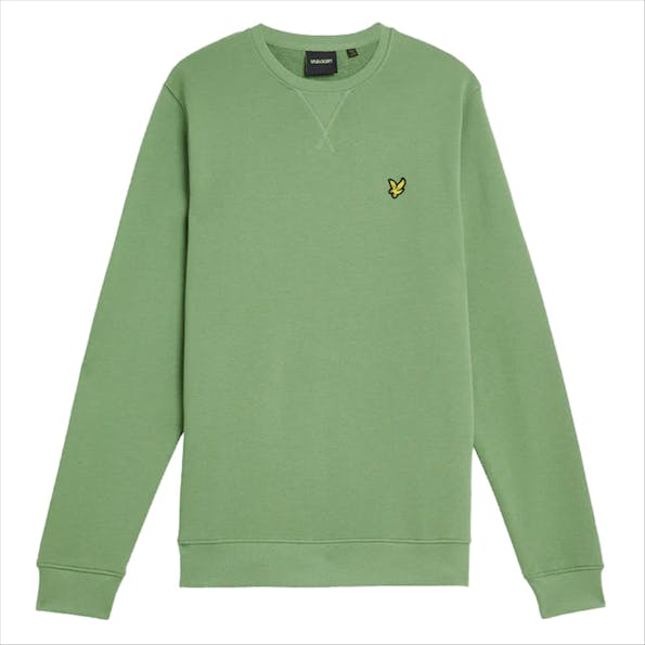 Lyle & Scott - Lichtgroene Crew Neck sweater