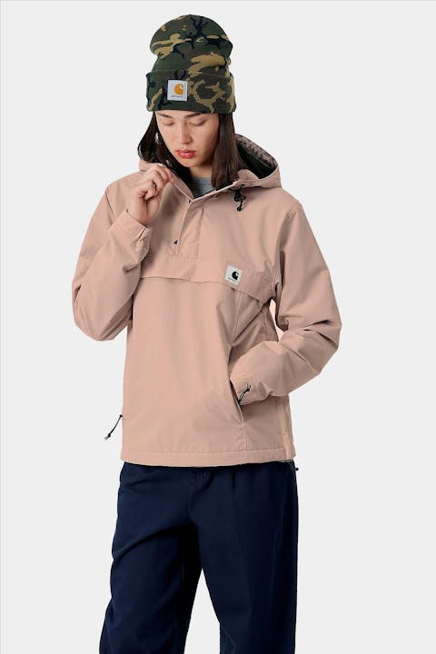 Carhartt WIP - Donkerroze Nimbus pullover jacket