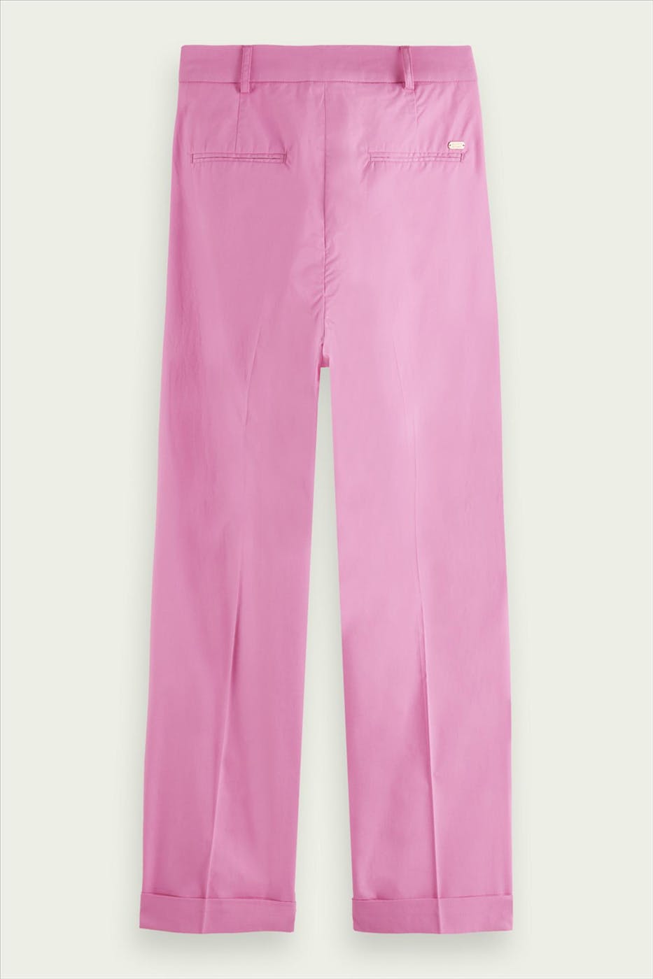 Scotch & Soda - Roze Mila Geplooide chino