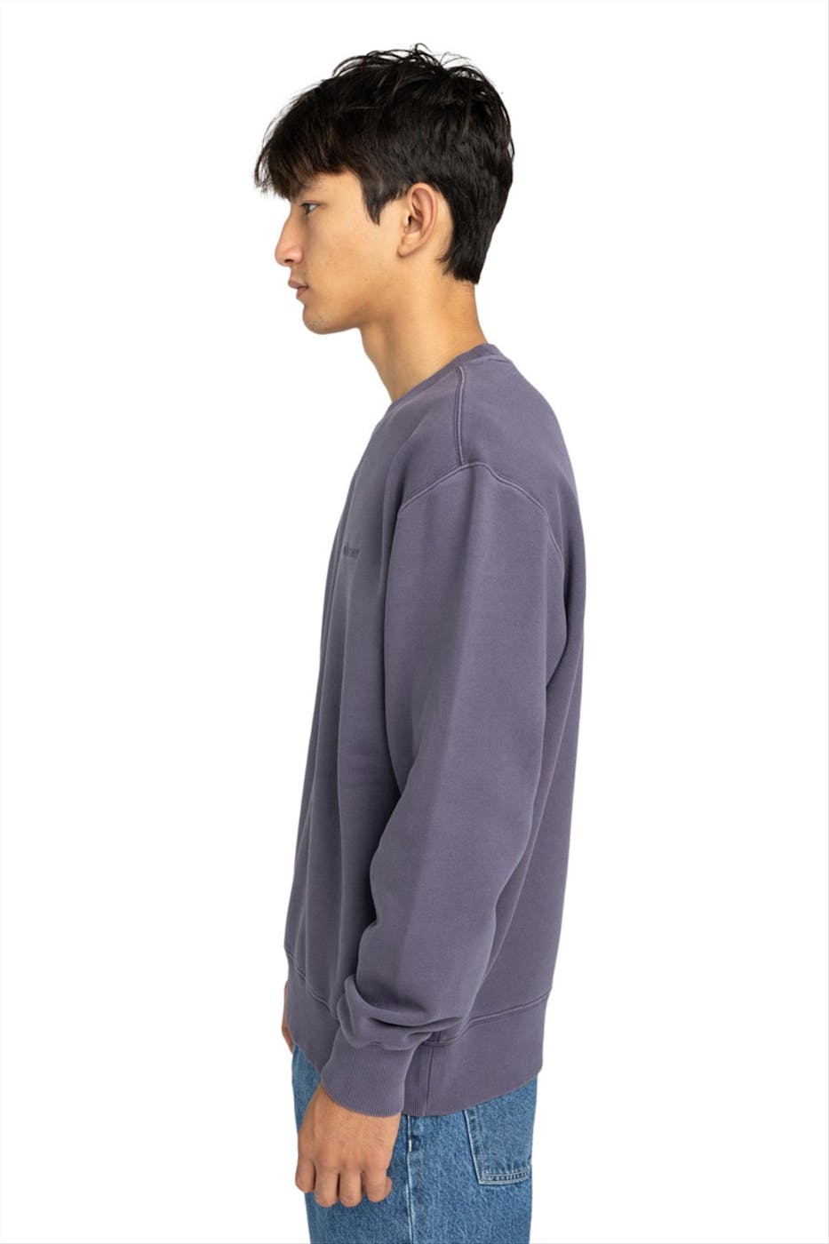 Element - Paarse Lowcase Pigment sweater