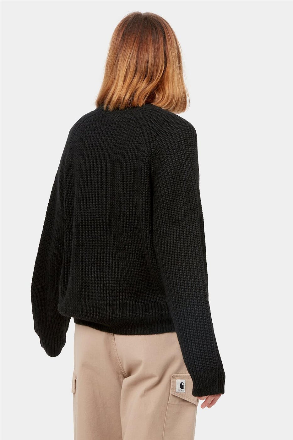 Carhartt WIP - Zwarte Emma raglan trui