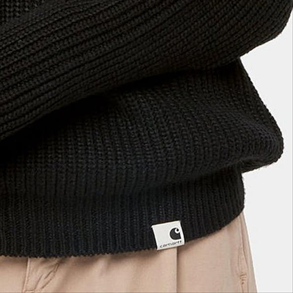 Carhartt WIP - Zwarte Emma raglan trui