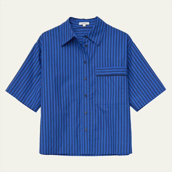 YERSE - Blauwe Bubble blouse