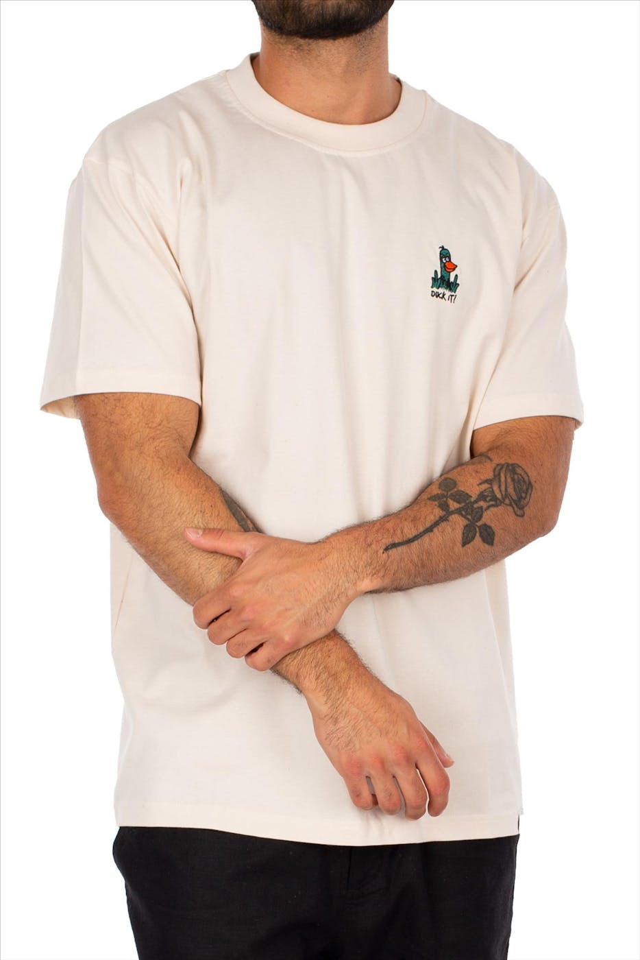 Iriedaily - Ecru What The Duck T-shirt