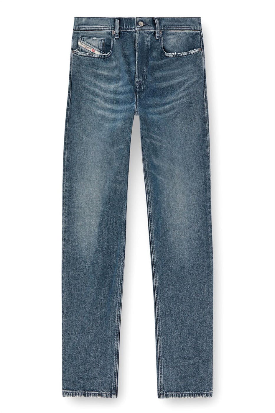 Diesel - Donkerblauwe 2023 D-Finitive tapered jeans