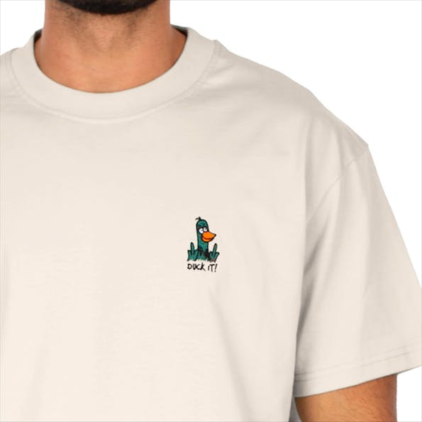 Iriedaily - Ecru What The Duck T-shirt