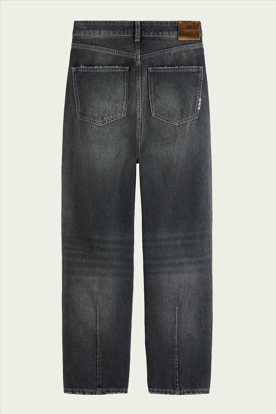 Scotch & Soda - Donkergrijze The Tide Balloon jeans
