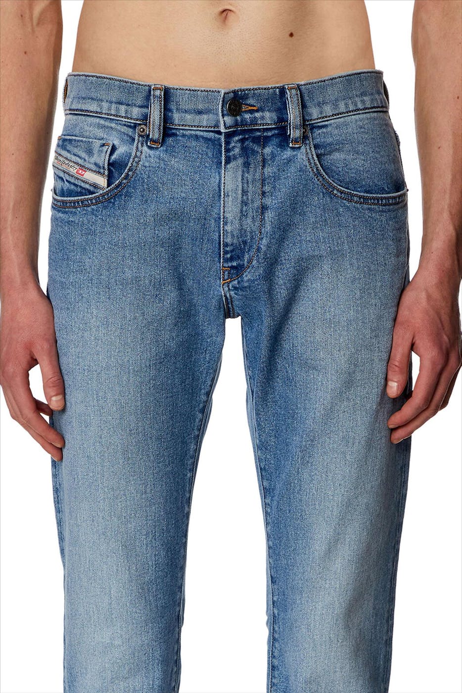 Diesel - Blauwe Oclaf 2019 D-Strukt jeans