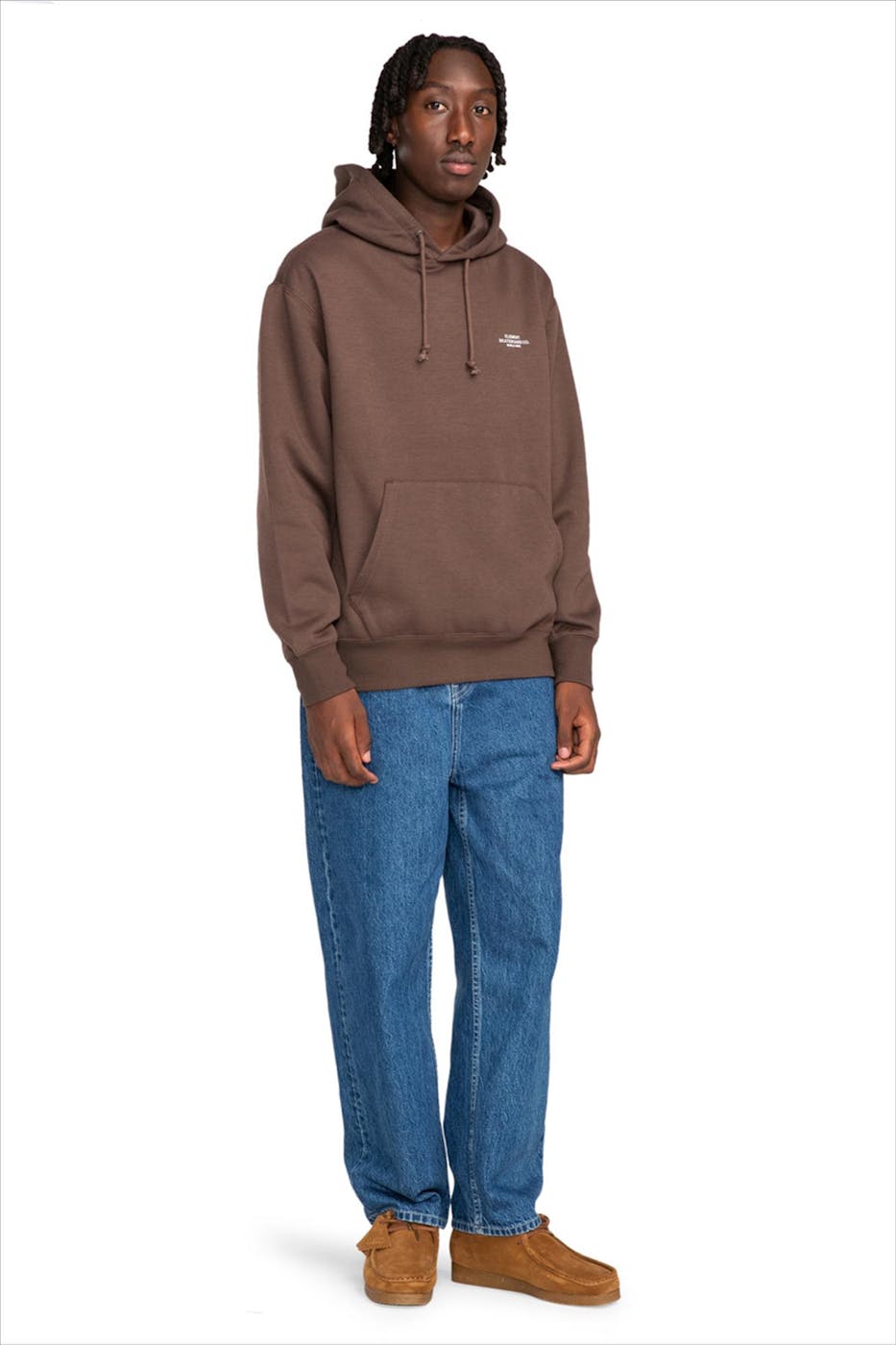 Element - Donkerbruine Cornell Skate hoodie