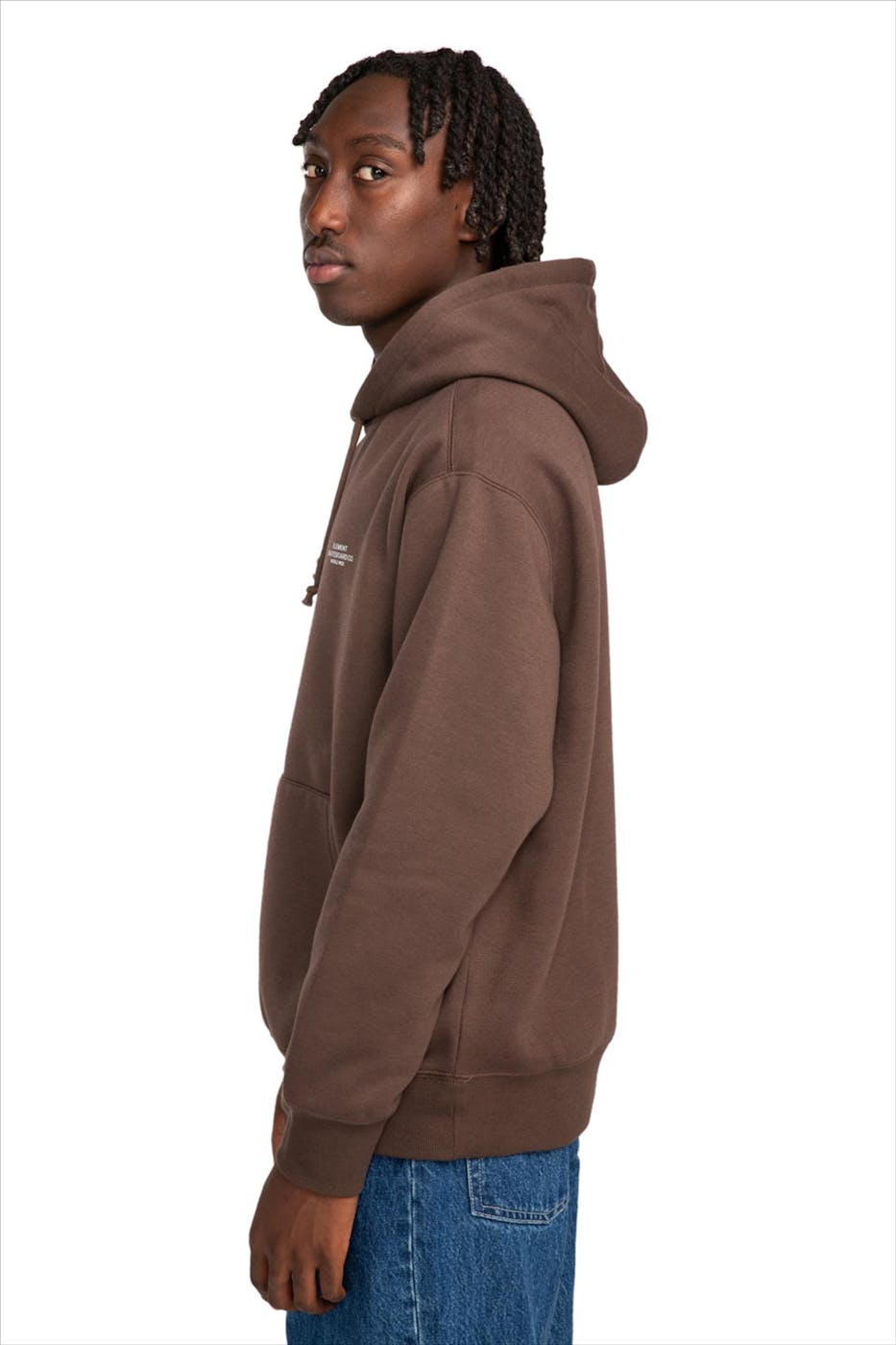 Element - Donkerbruine Cornell Skate hoodie