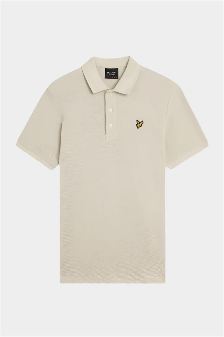 Lyle & Scott - Lichtbeige Milano polo