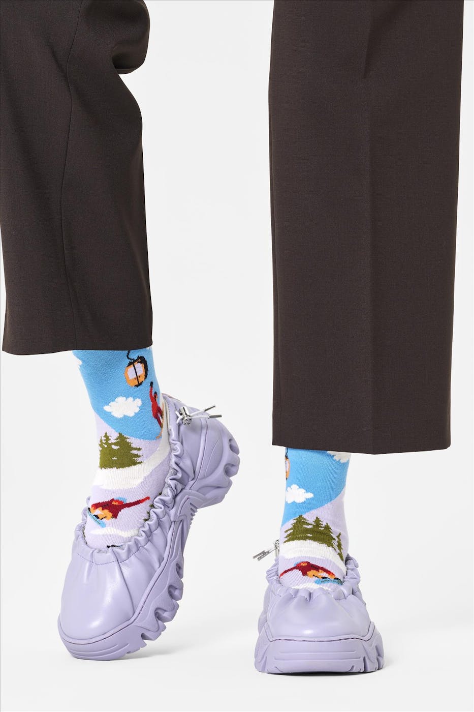 Happy Socks - Multicolor Snowboard sokken, maat: 41-46