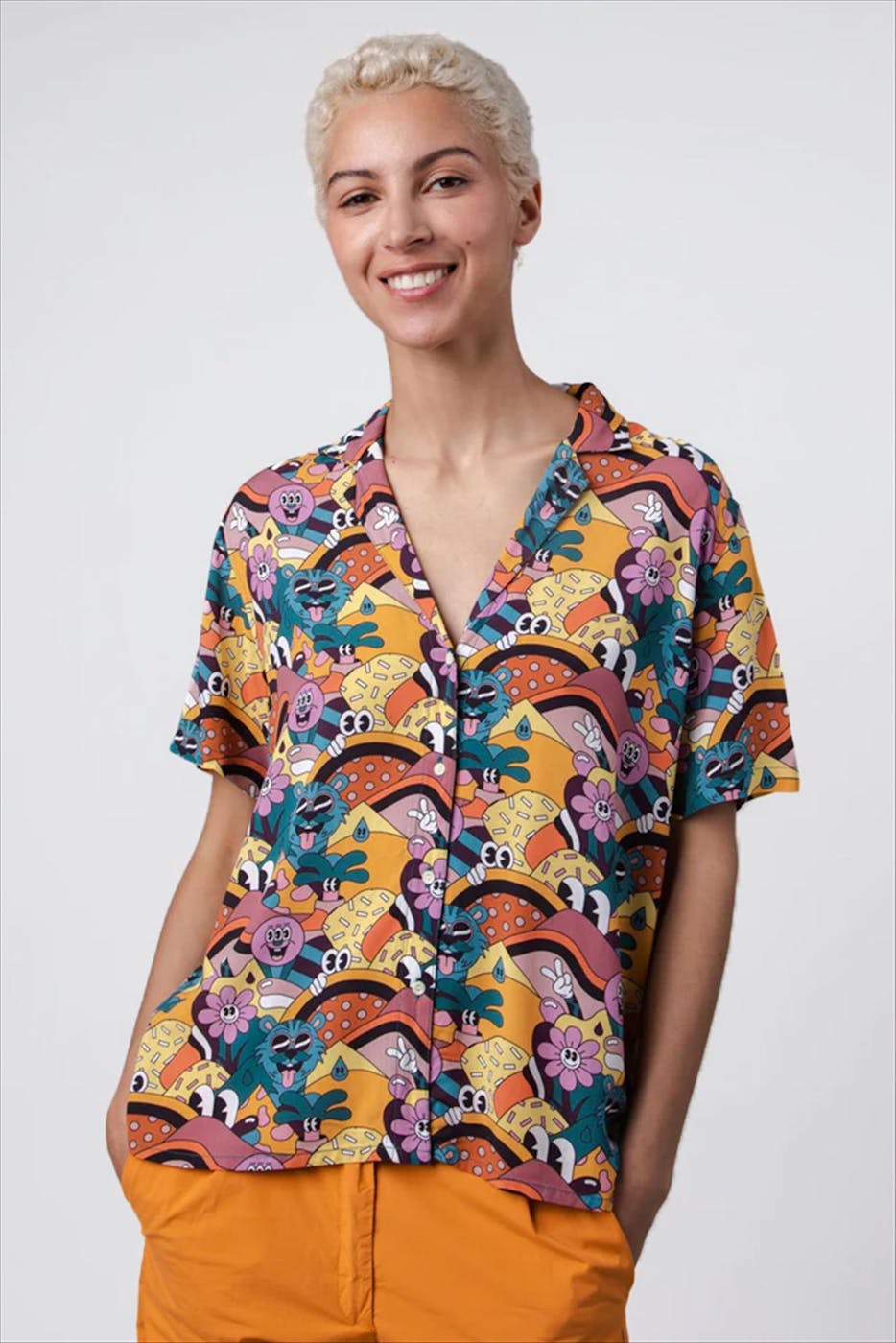 Brava - Multicolor Aloha blouse
