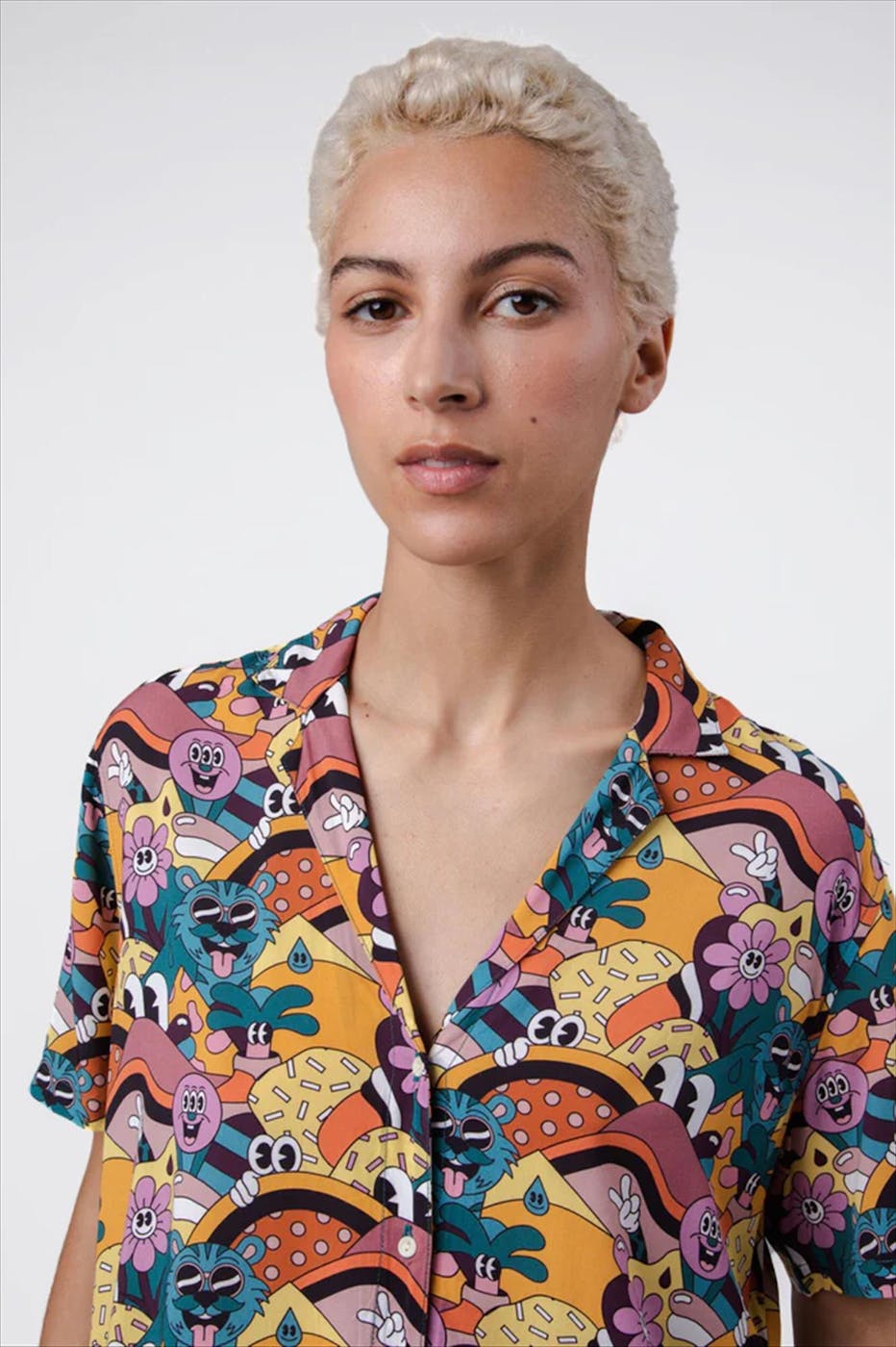 Brava - Multicolor Aloha blouse