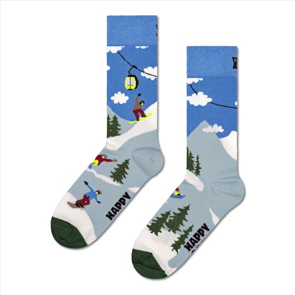 Happy Socks - Multicolor Snowboard sokken, maat: 41-46