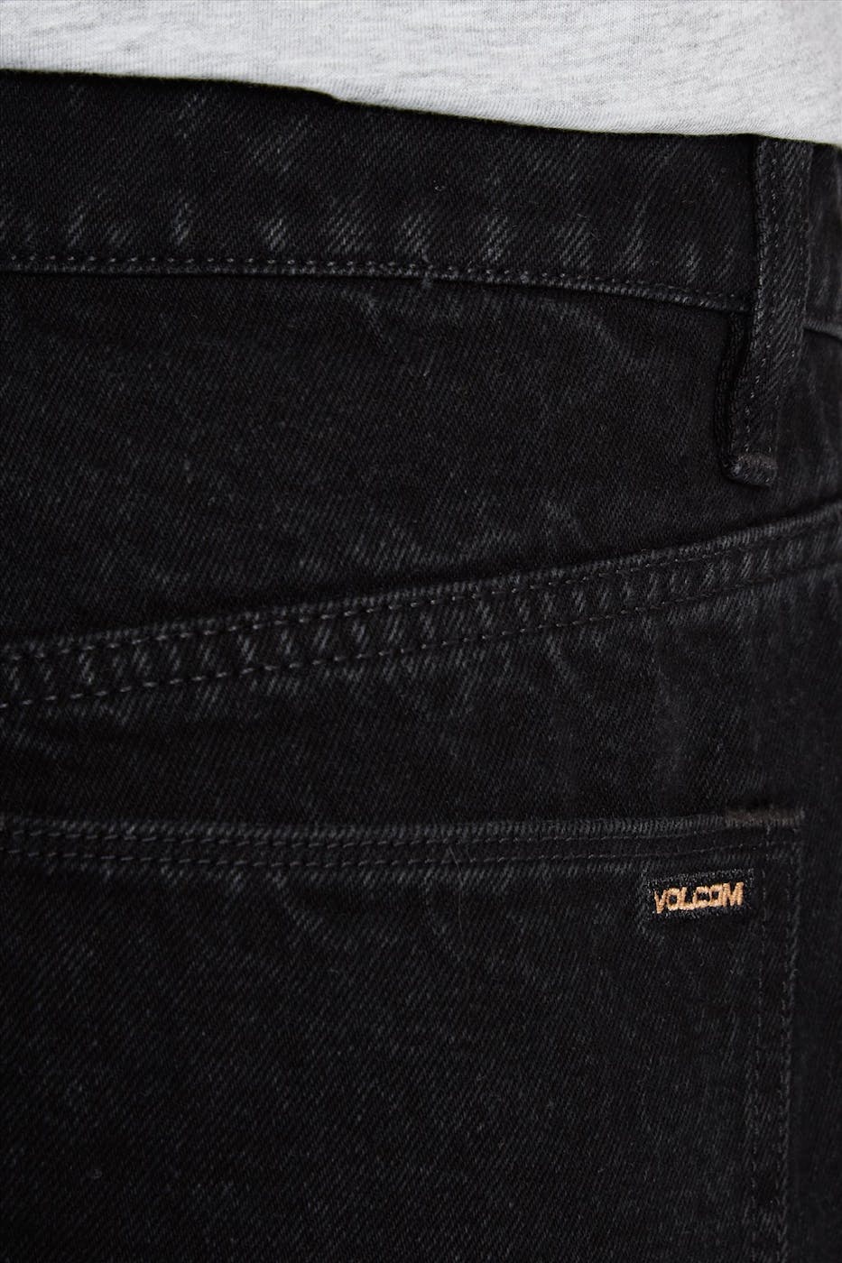 Volcom - Zwarte Billow baggy jeans