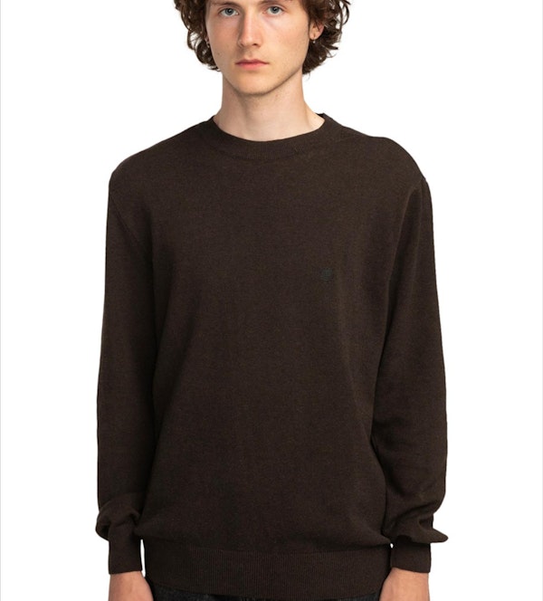 Element - Donkerbruine Cornell Classic trui