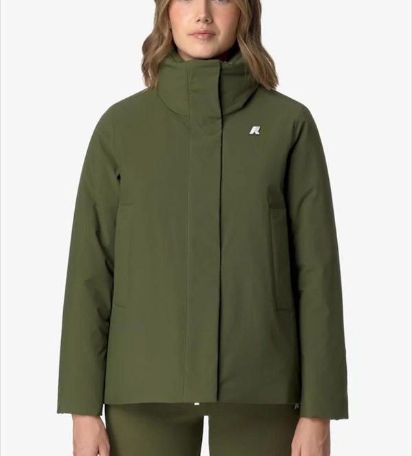 K-Way - Olijfgroene Marlette jas
