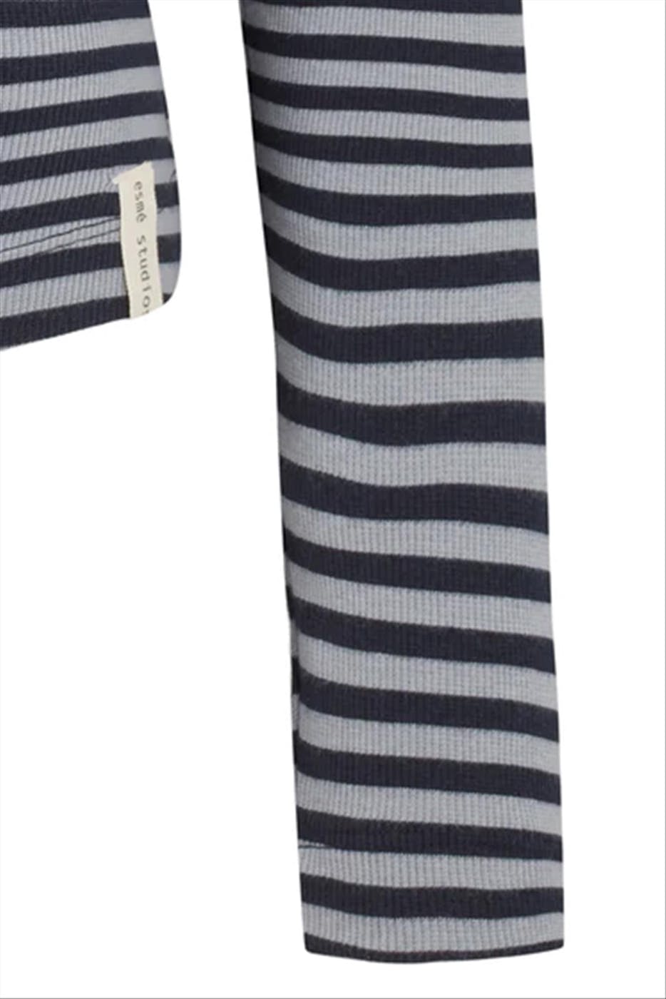esmé studios - Blauwe Blossom Stripe T-shirt
