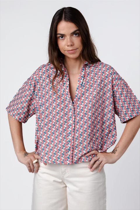 Brava - Multicolor Tiles blouse