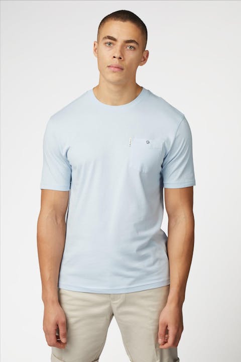 Ben Sherman - Lichtblauwe Signature Pocket T-shirt