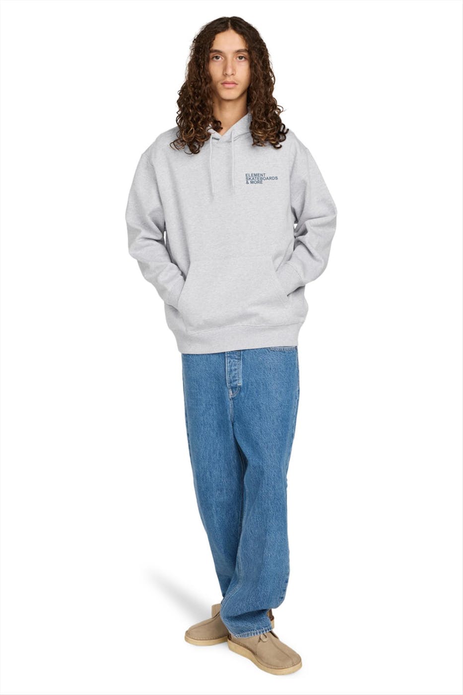 Element - Grijze Motion Tree hoodie