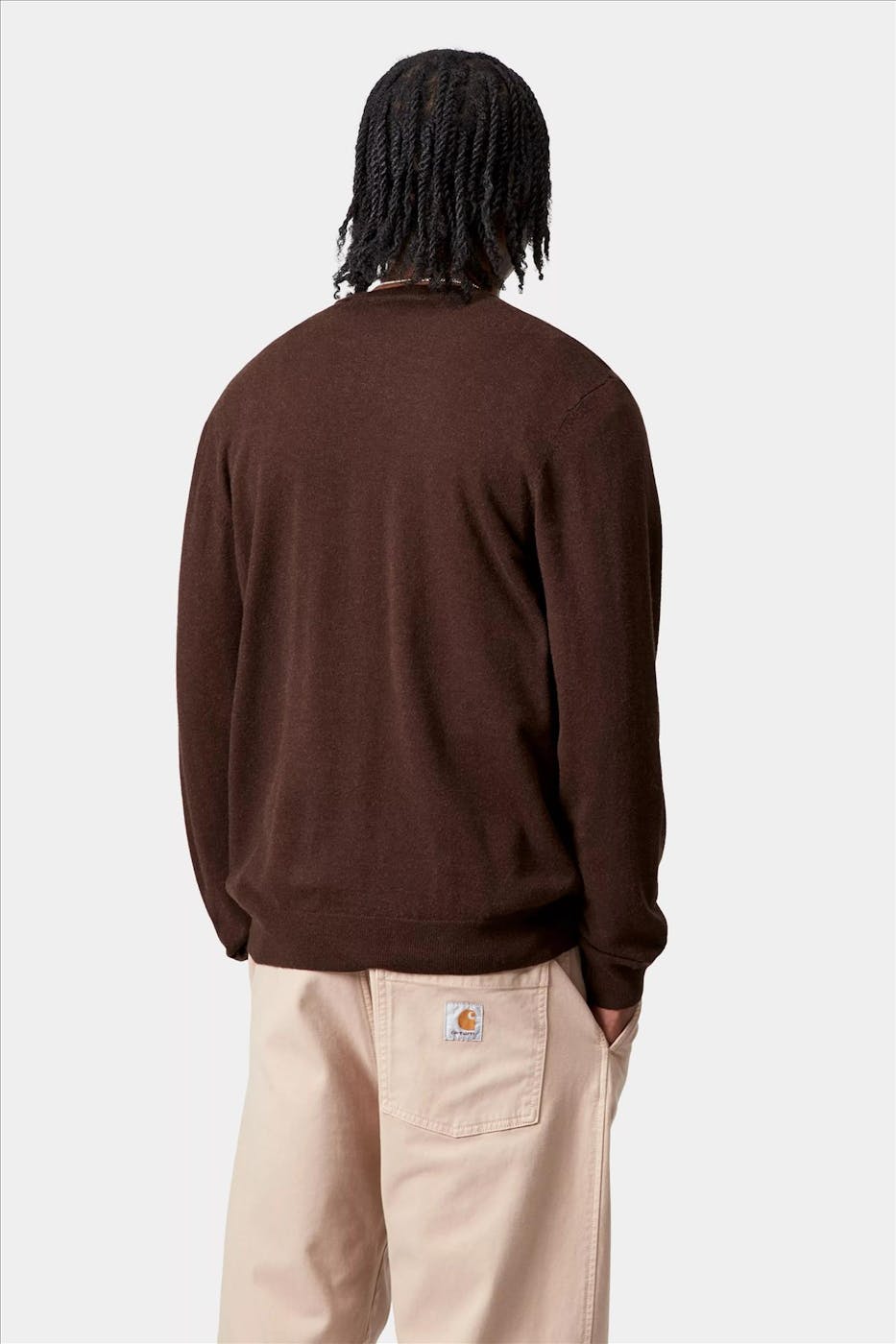 Carhartt WIP - Donkerbruine Madison trui